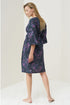 Wrap linen dress Mika